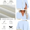image:imageFindsweet Women Blouses Dressy Casual 34 Sleeve Tops Business Work Chiffon Office V Neck Shirts M4XL34 SleeveRoyal Blue