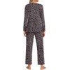 image:imageFindsweet Womens Pajama Set 2 Piece Lounge Outfits Soft Sleepwear Fall Long Sleeve Long Pant With Pockets Ladies Pjs S3XLLittle Flower Black