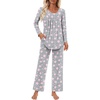 Pink Star Grey
