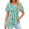 Petal Sleeve-mint Green