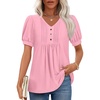 Puff Sleeve/Pink